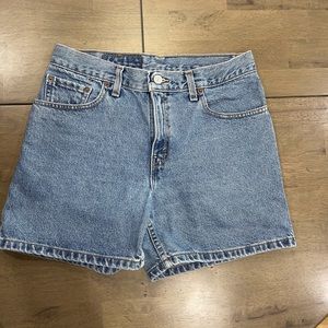 Levi’s 555 High Waisted Guy Fit Womens Shorts SZ 6